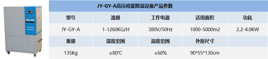 噴霧降溫設(shè)備 JY-GY-A